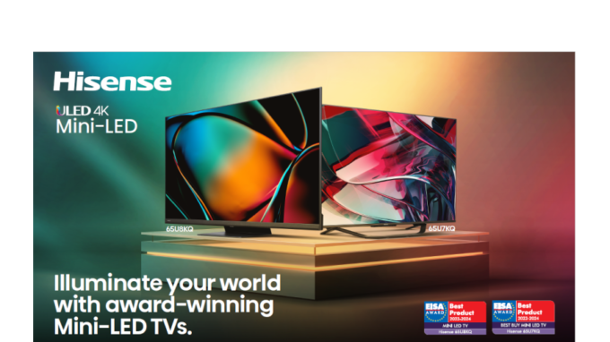 Známe nejlepší televizory s prestižním oceněním EISA 2023-2024