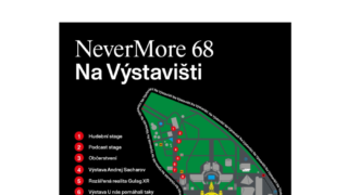 NeverMore 68 na Výstavišti: diskuse, hudba, výstavy, světelná a zvuková instalace