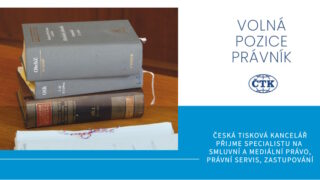 ČTK přijme kolegu či kolegyni na pozici právník/právnička