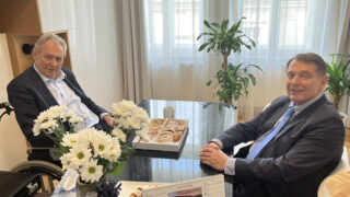 Miloš Zeman a Jiří Paroubek
