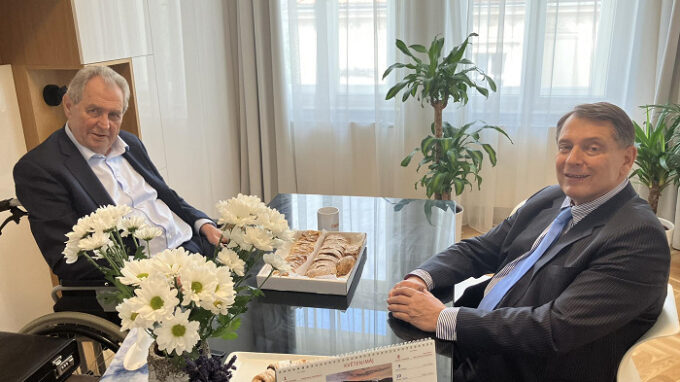 Miloš Zeman a Jiří Paroubek