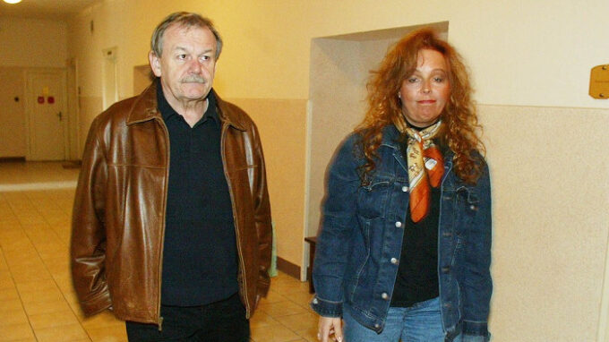 Karel Šíp a aMarcela Holanová v roce 2003