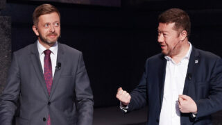 Vít Rakušan a Tomio Okamura