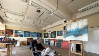 Palladium představí vybrané sochy a obrazy českého umělce Miro Požara