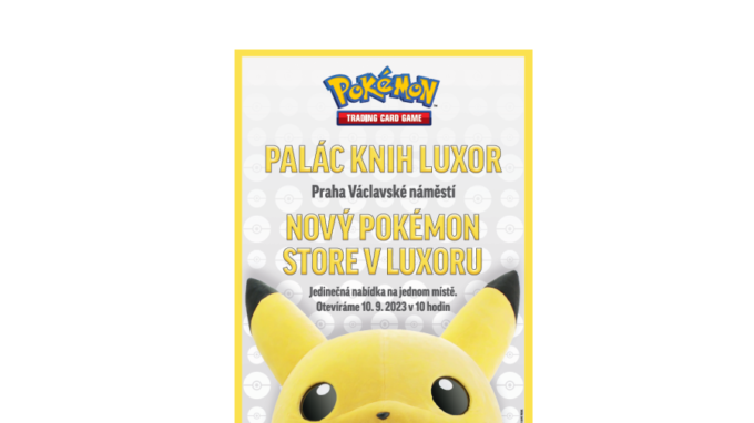 Luxor otevírá Pokémon store v Praze