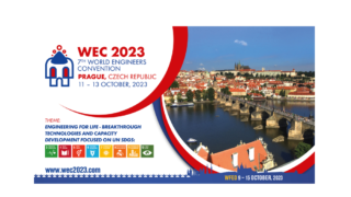 Praha bude v říjnu hostit 7th World Engineers Convention