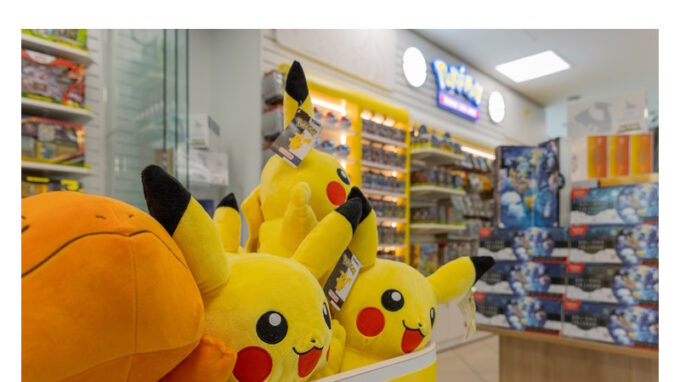 Luxor otevřel nový licencovaný Pokémon shop in shop v Praze