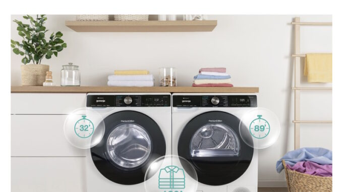 Nové pračky a sušičky Gorenje WaveActive
