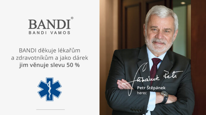 Majitel módní značky Bandi děkuje lékařům a zdravotníkům