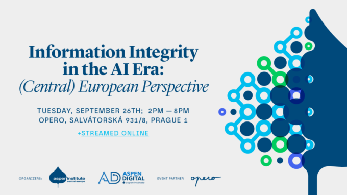 Live stream: Information Integrity in the AI Era: (Central) European Perspective