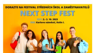 NEXT STEP FEST - festival středních škol a zaměstnavatelů v Kolíně