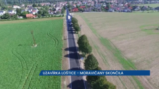Uzavírka Loštice - Moravičany skončila, nová silnice svádí k rychlé jízdě