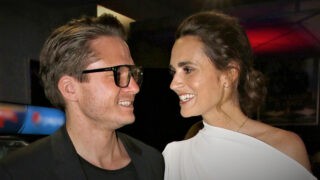 Ondřej Brzobohatý s manželkou Danielou