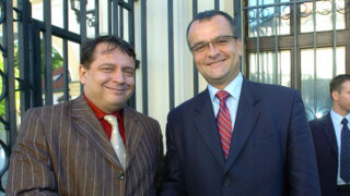 Jiří Paroubek a Miroslav Kalousek