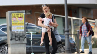 Amber Heardová s dcerou