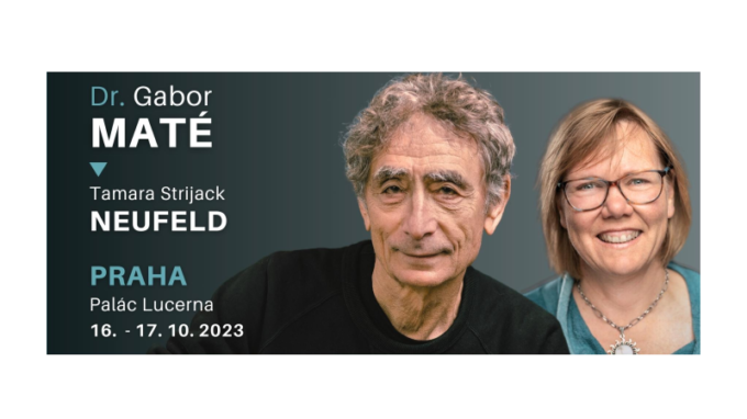 Dr. Gabor Maté v Praze, 16. a 17. října 2023
