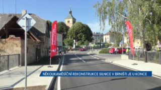 Náročná rekonstrukce silnice v Brništi na Českolipsku skončila