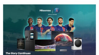 Hisense opět sponzoruje prestižní fotbalový klub Paris Saint-Germain