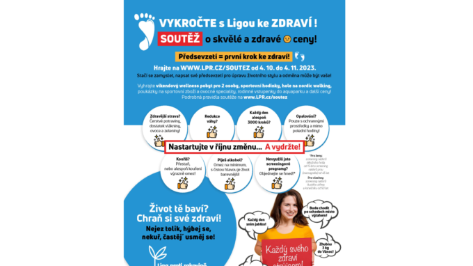 Vykročte s Ligou ke zdraví!