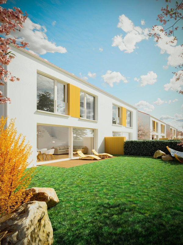 Greentown Velvary: Nadstandardní a ekologické bydlení v klidné lokalitě na dosah přírody