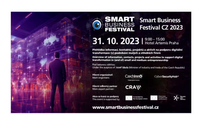 Smart Business Festival opět po roce přinese novinky o projektech a službách na podporu chytrého podnikání určených pro české malé a střední firmy