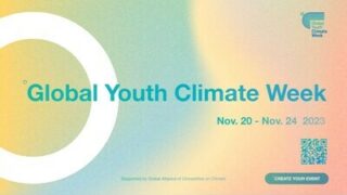 Globální týden mládeže pro klima otevírá oficiální webové stránky pro veřejnost