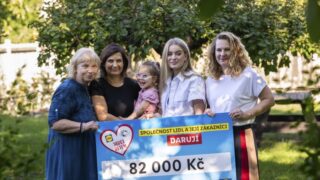 Sbírka Srdce dětem pomohla malé Rozárce