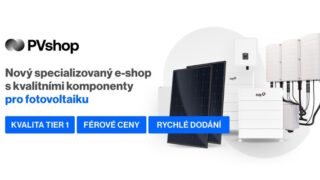 Startuje PVshop – internetový obchod s kvalitní fotovoltaikou