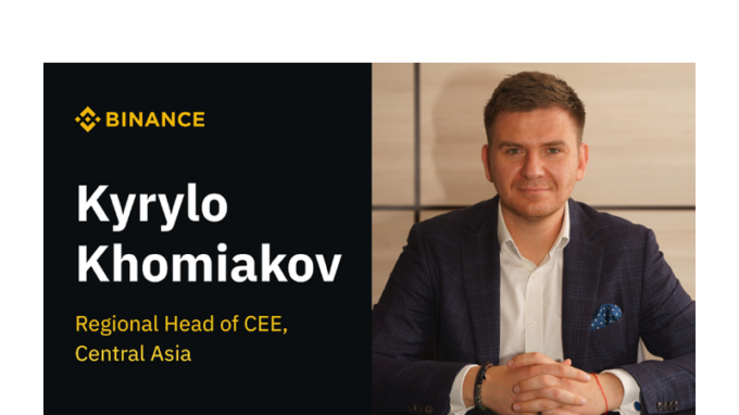 Kyrylo Khomiakov se stal ředitelem pro regiony střední a východní Evropy a střední Asie