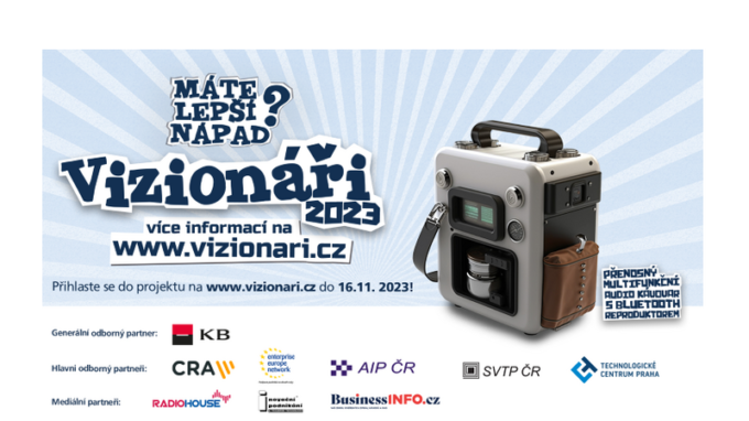 Uzávěrka Přihlášek do Soutěže Vizionáři 2023 se blíží!