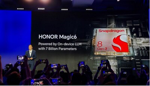 Model HONOR Magic6 bude vybaven LLM v zařízení na mobilní platformě Snapdragon 8 Gen 3