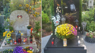 Hrob Daniela Nekonečného a Evy Pilarové