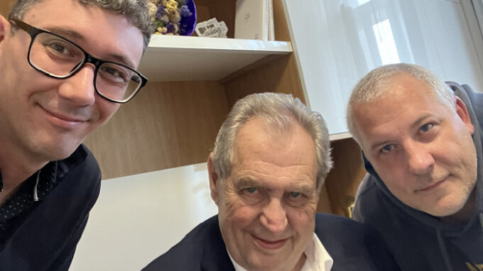 Jiří Ovčáček, Miloš Zeman a Rudolf Šindelář