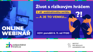 Živě: Webinář v rámci Týdne zodpovědného hraní