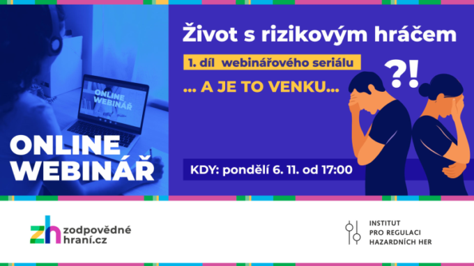 Živě: Webinář v rámci Týdne zodpovědného hraní