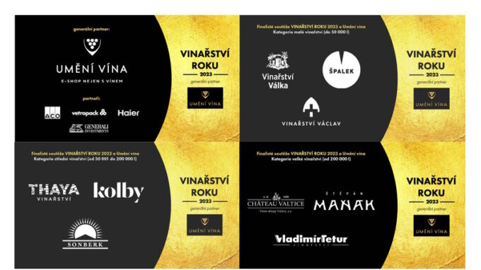 Finálovou devítku Vinařství roku 2023 a Umění vína představil hejtman Jihomoravského kraje