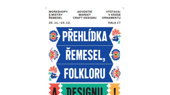 Řemesla, folklor a design v Holešovické tržnici: Advent v Tržnici nabídne výstavu V kráse ornamentu, prodejní přehlídku craft designových výrobků, workshopy, zimní kino, svařák i stromky Bez obalu