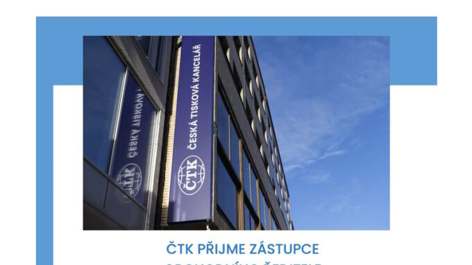 ČTK hledá zástupce obchodního ředitele