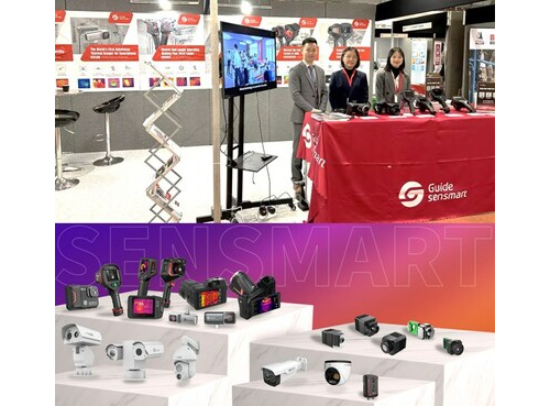 Společnost Guide Sensmart představila na výstavě ELEX SHOW SURREY 2023 nové termografické produkty