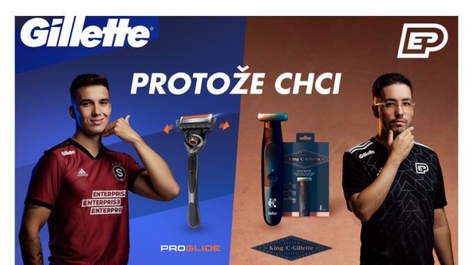 Značka Gillette míří do esportu a navázala spolupráci s organizací Enterprise Esports