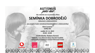 Premiéra dokumentu o dobrovolnictví v oblasti autismu