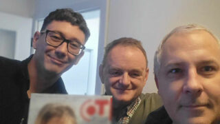 (zleva) Jiří Ovčáček, Marek Stoniš, Rudolf Šindelář