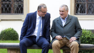 Miroslav Kalousek a Karel Schwarzenberg