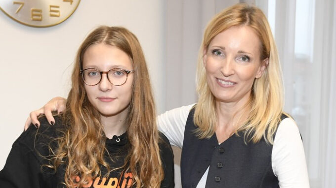 Petra Paroubková s dcerou