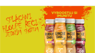 Nenastydneš v tom kabátku? Vitamíny nebereš? Jak dlouho budeš ještě marodit? Spláchni hloupé řeči jedním shotem a vyboostuj si imunitu s Rio Cold Press Ginger shoty