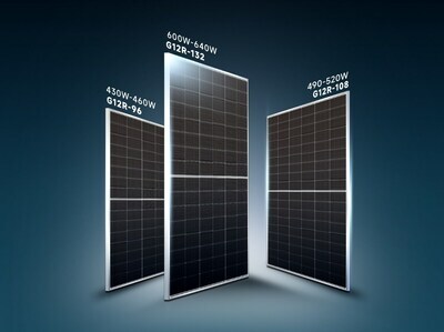 640 W + 23,7 %! Společnost Huasun představila první obdélníkové moduly 210R HJT na světě