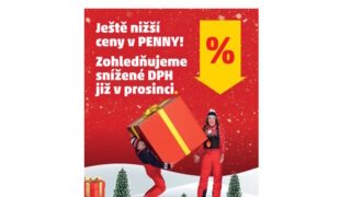 PENNY nabízí ještě nižší ceny! Zohledňuje snížené ceny DPH již v prosinci