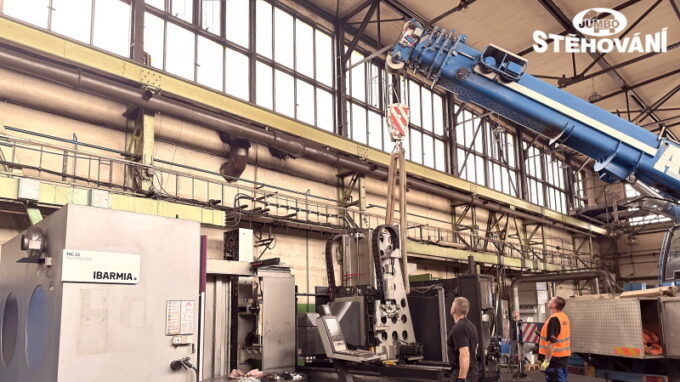 Stěhování těžkých břemen a strojů až do 300 tun už dnes není problém