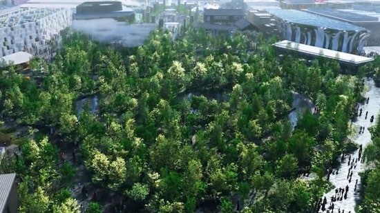 V místě konání Expa začala výsadba Lesa klidu