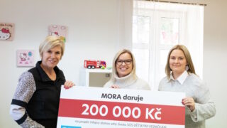 MORA opět pomáhá SOS dětským vesničkám